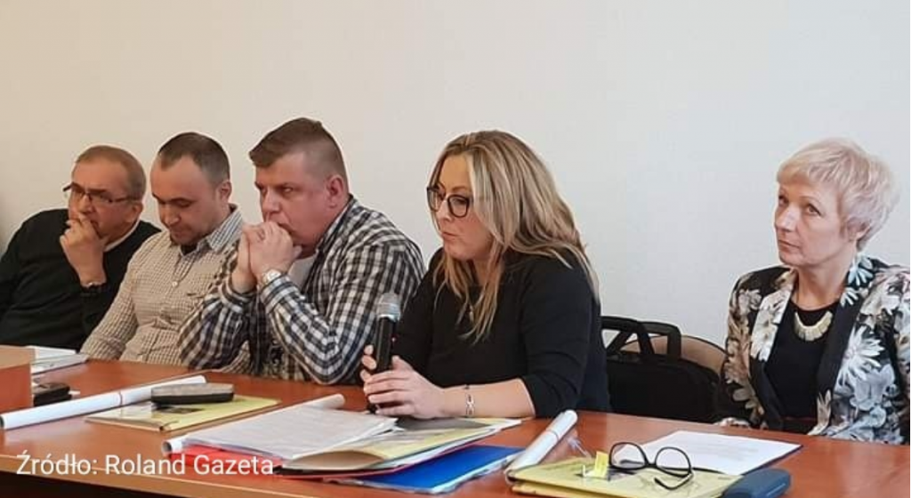 Podczas tego spotkania Kierownik Placówki Terenowej KRUS w Środzie Śląskiej poruszała kwestie dotyczące działalności Kasy