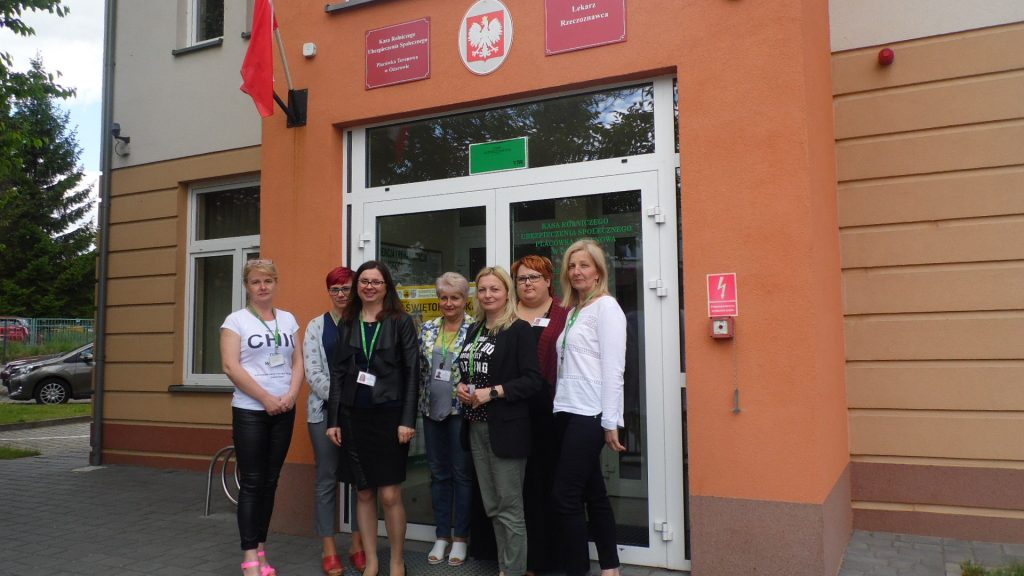 Pracownicy PT KRUS w Ożarowie