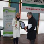 Halina Zimoch, właściciel firmy ZIMEX, Tomasz Nowicki – dyrektor Oddziału Regionalnego KRUS w Łodzi.
