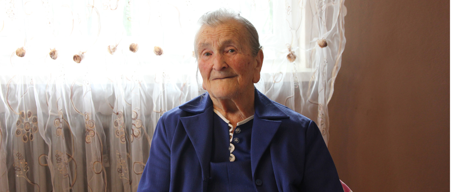 Uroczystość ukończenia 100 lat Pani Mazgaj 