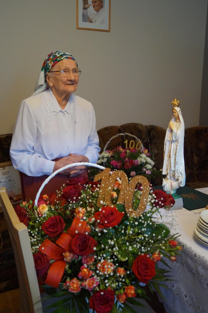Jubileusz 100-lecia urodzin Pani Rozalii Knap