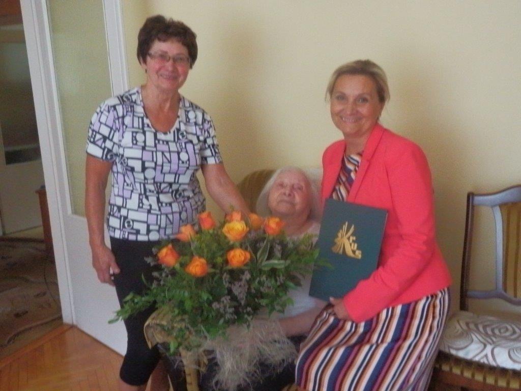 100-lecie urodzin Pani Stanisławy Mostowskiej