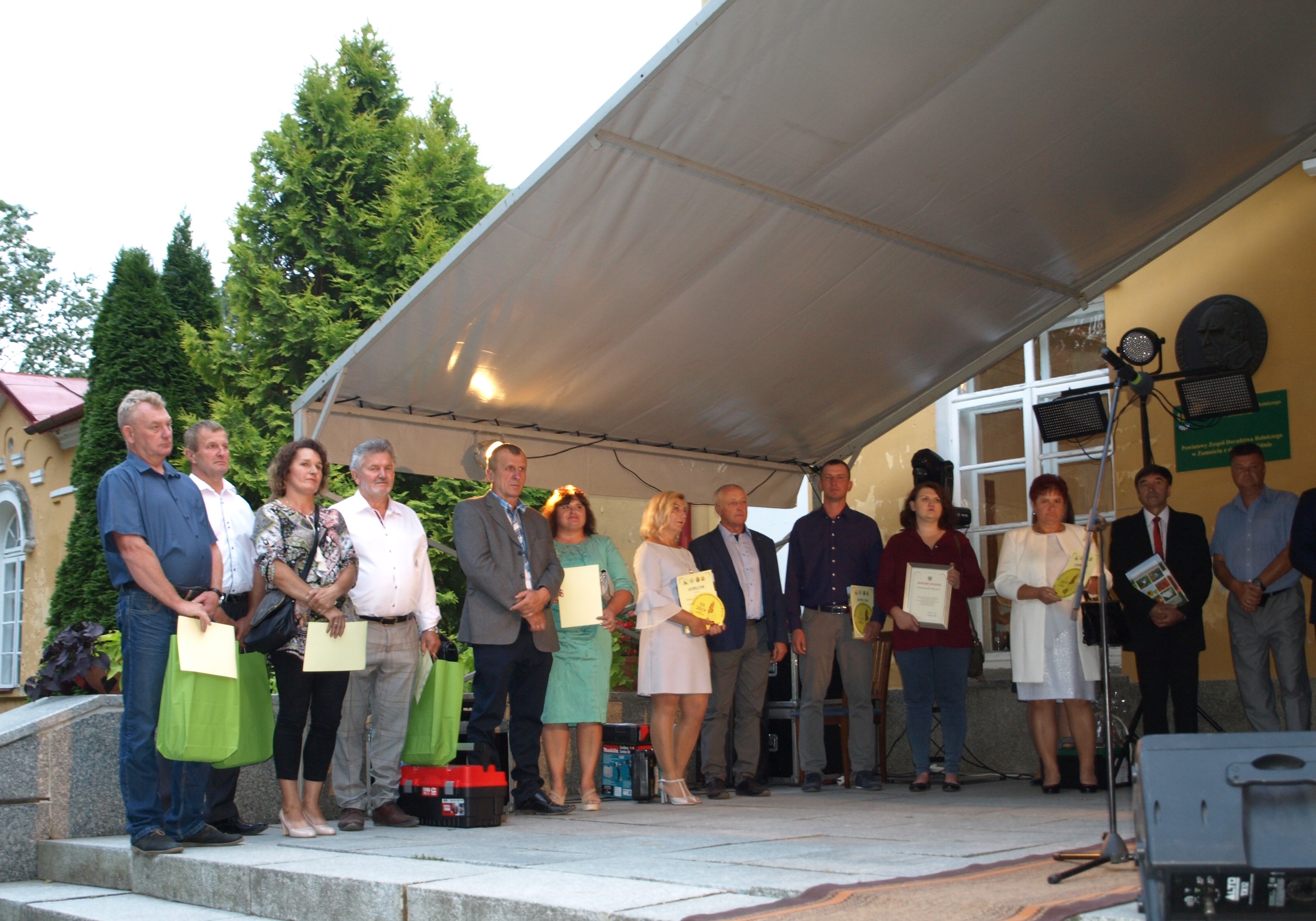 Wręczenie nagród laureatom konkursu BGR w Biłgoraju