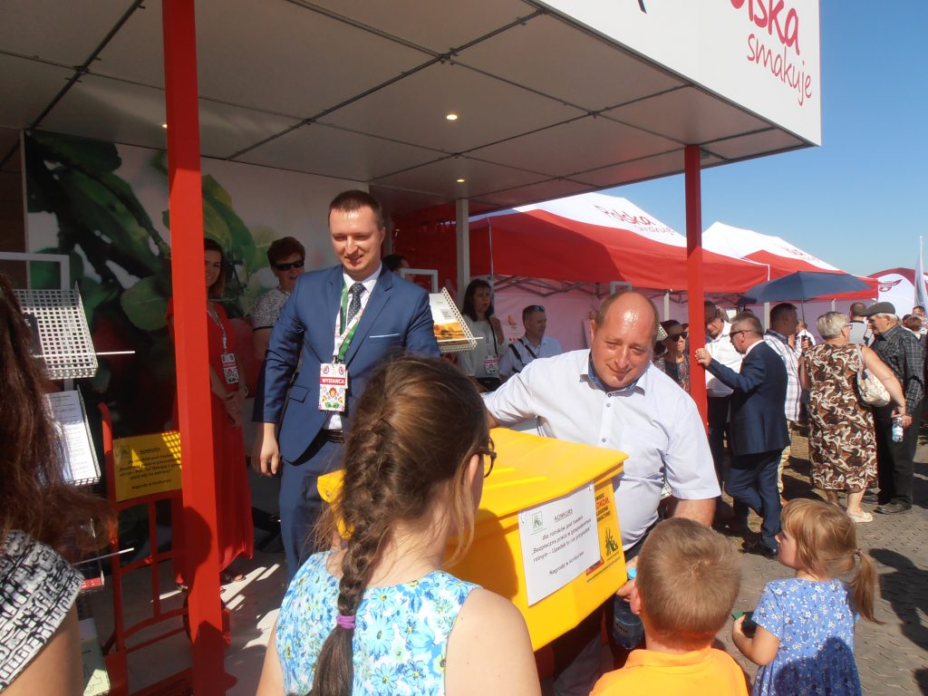 Zdobywca I miejsca w Konkursie ,,Bezpieczna praca w gospodarstwie rolnym - Upadek to nie przypadek"