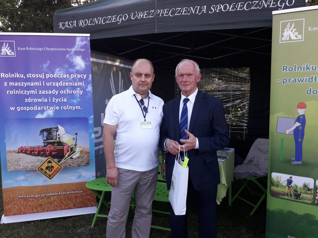 Stoisko odwiedził również wicewojewoda warmińsko-mazurski - Pan Sławomir Sadowski