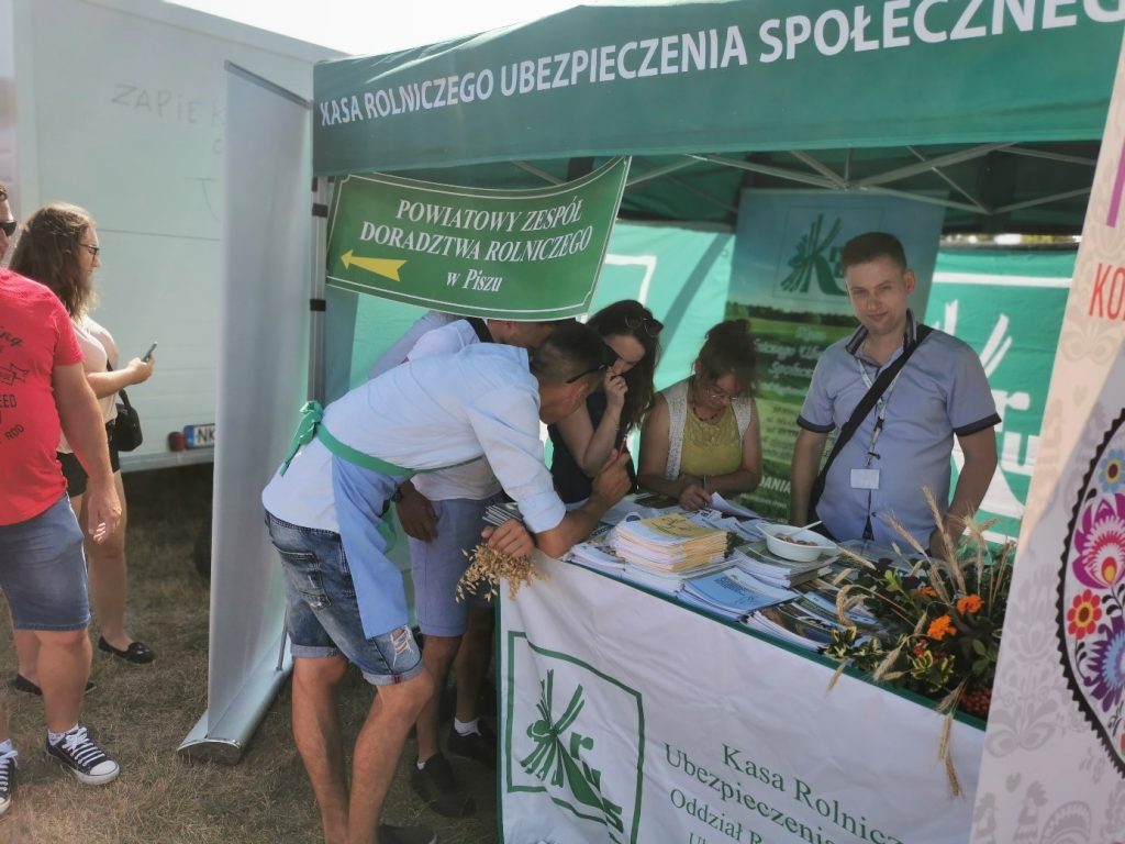 Stoisko KRUS cieszyło się dużym zainteresowaniem