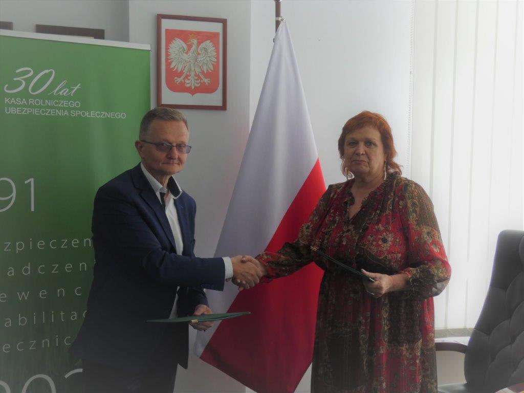 Podpisanie porozumienia ZUS-KRUS