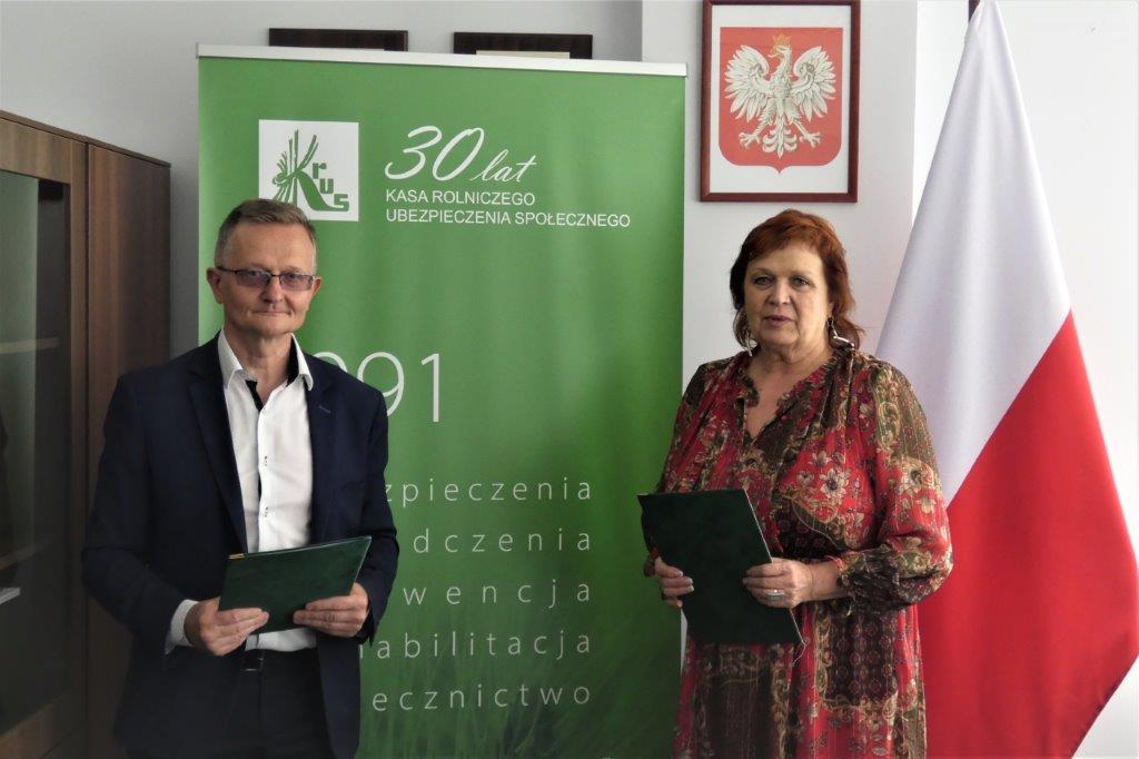 Podpisanie porozumienia ZUS-KRUS