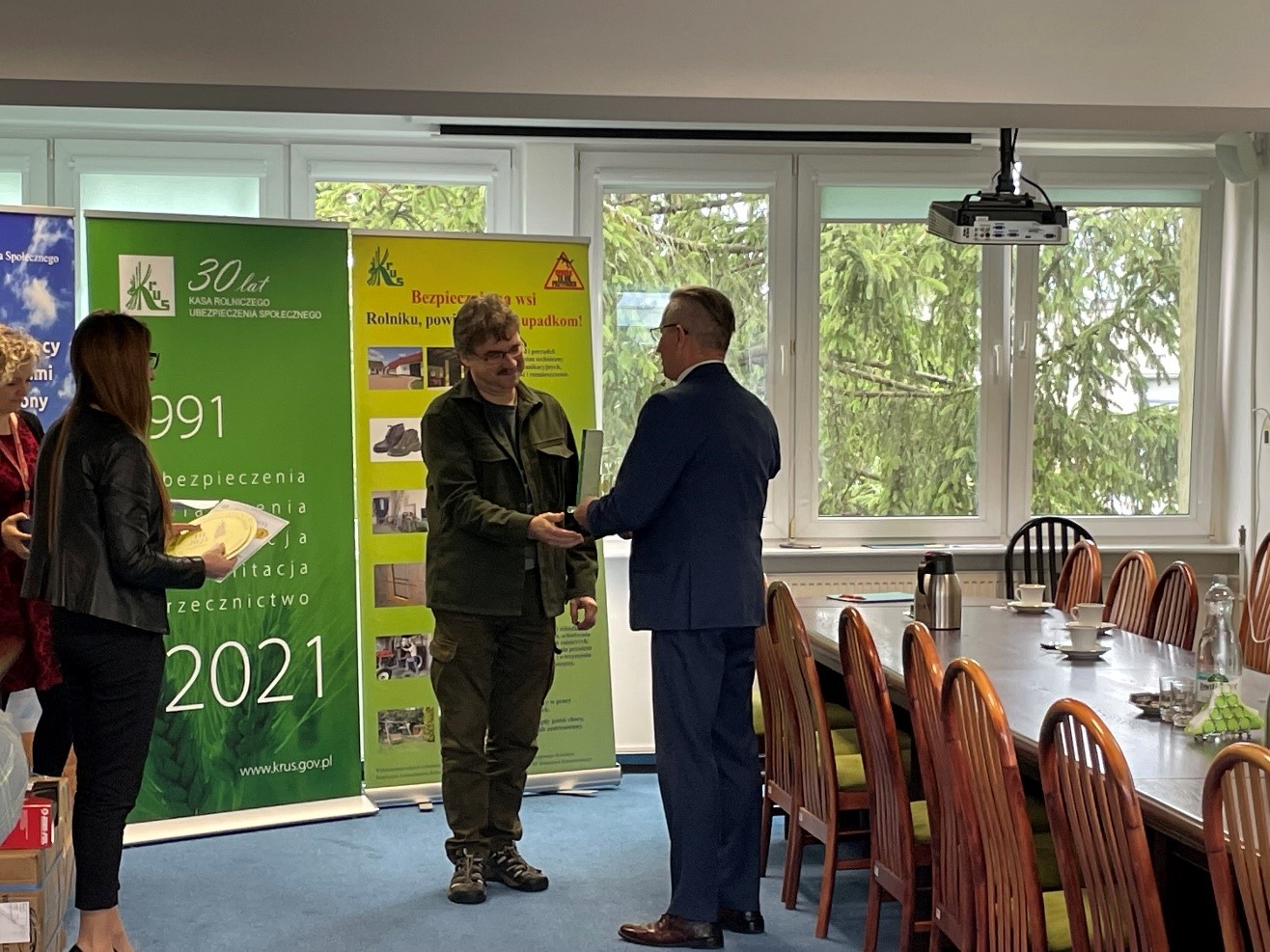 Finał wojewódzkiego etapu BGR 2021 - laureaci w siedzibie OR w Koszalinie