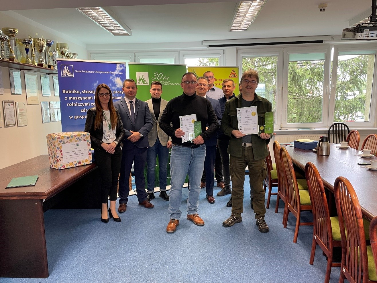 Finał wojewódzkiego etapu BGR 2021 - laureaci w siedzibie OR w Koszalinie