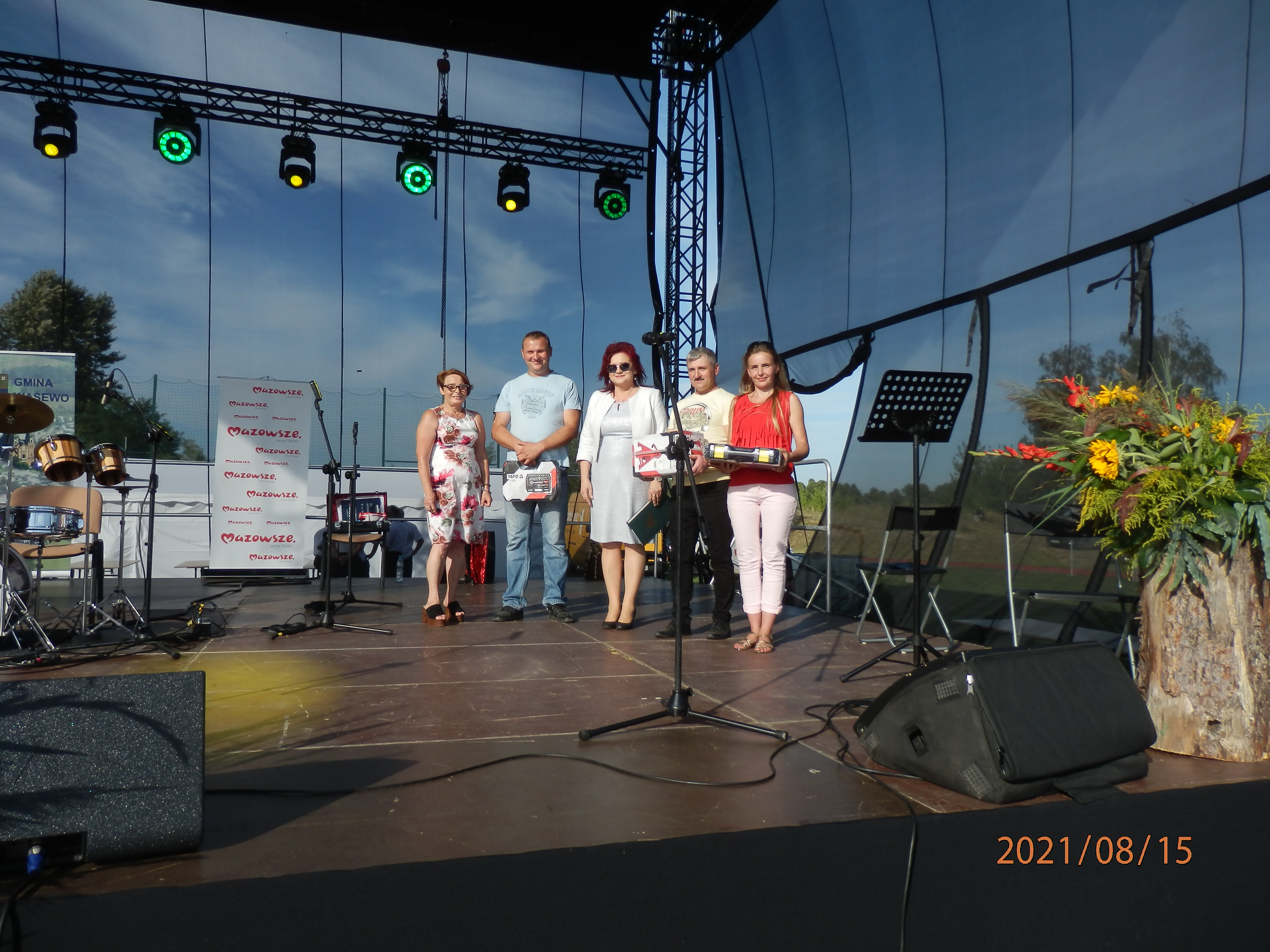 Dożynki Gminno-Parafialne w Wąsewie