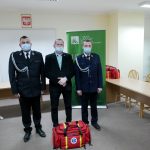 Wręczenie zestawów ratownictwa przedmedycznego Ochotniczym Strażom Pożarnym z województwa świętokrzyskiego