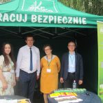 Piknik z Produktem Polskim oraz Bitwa Regionów w Poniatowej - stoisko KRUS