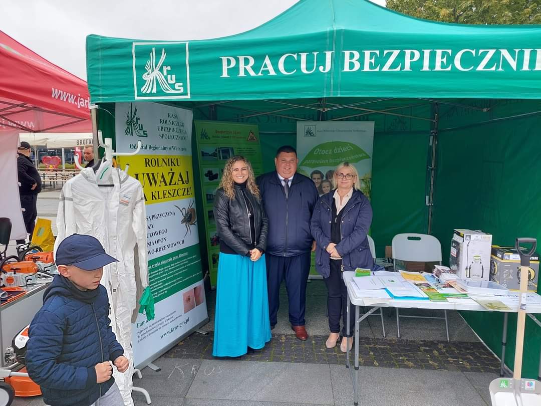 KRUS na Mazowieckim Święcie Chleba i Sera w Węgrowie
